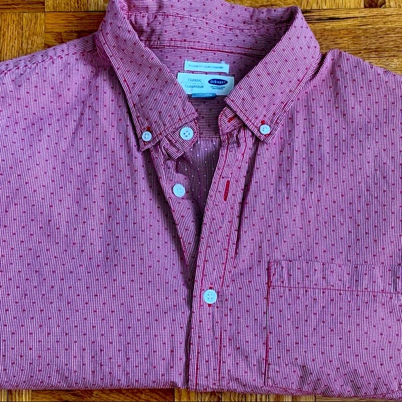 Red dot Button Down Shirt - XXL - Old Navy - Picture 4 of 5